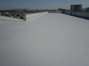 屋上駐車場ウレタン・FRP防水工事