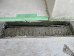 地下からの漏水工事完成